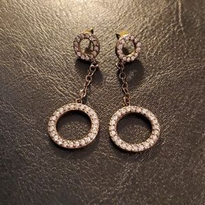 Silver Circle Earrings